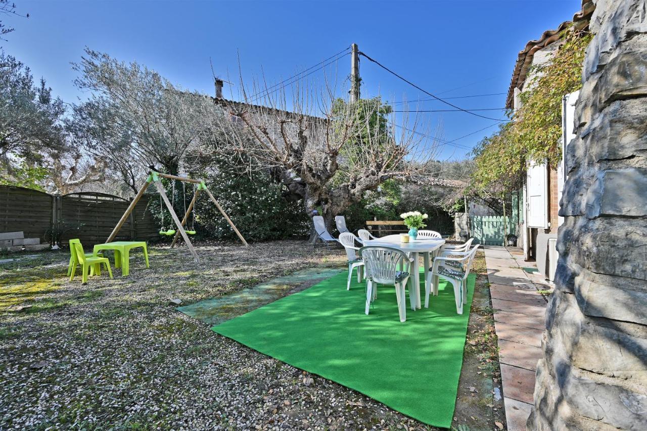 Mas Demoiselle - Charmante Maison 6 Personnes Tornac Extérieur photo